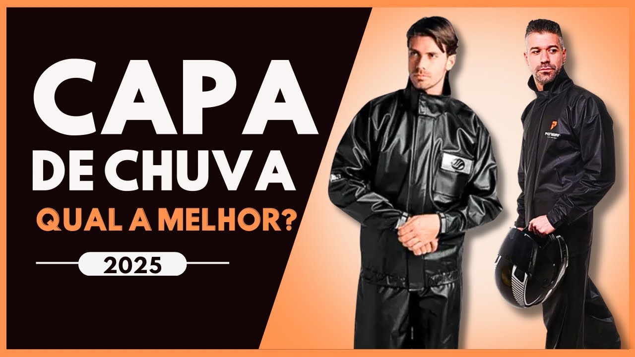 Qual é a melhor CAPA DE CHUVA PARA MOTOQUEIRO de 2025? | 4 melhores capas de chuva para motoqueiro