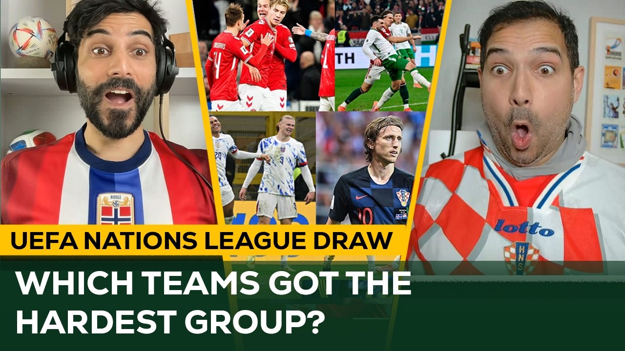 Кто стал победителем и проигравшим по итогам жеребьевки Лиги наций УЕФА? | Реакция на жеребьевку ...