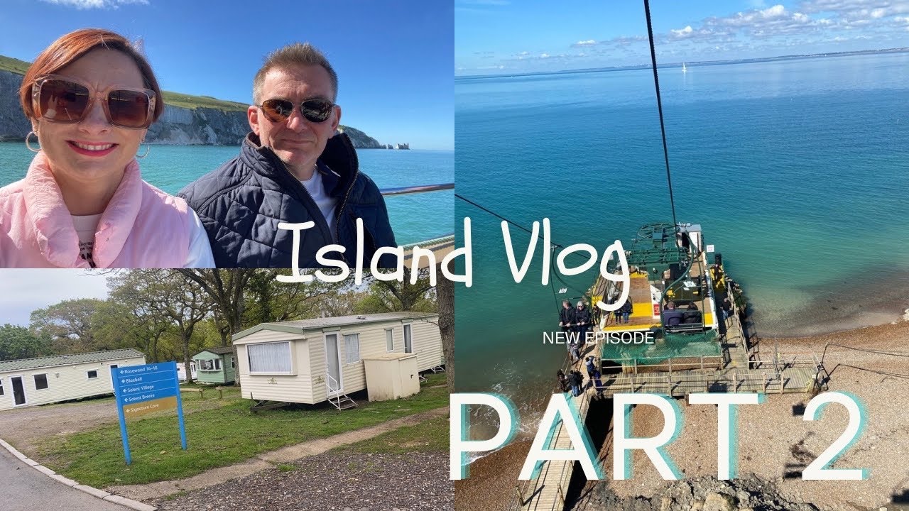 Alum Bay Chairlift & The Needles|Caravanning at Thorness Bay Cowes |KPislandadventures 