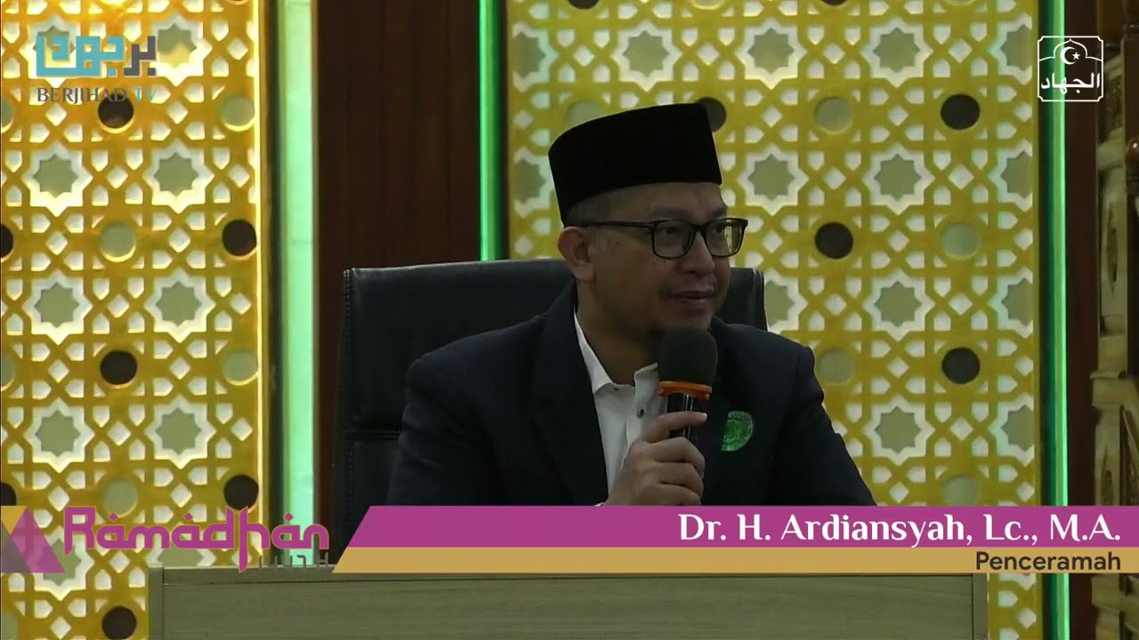 Kajian Subuh Ramadhan Bersama Ustadz Dr. H. Ardiansyah, Lc., M.A