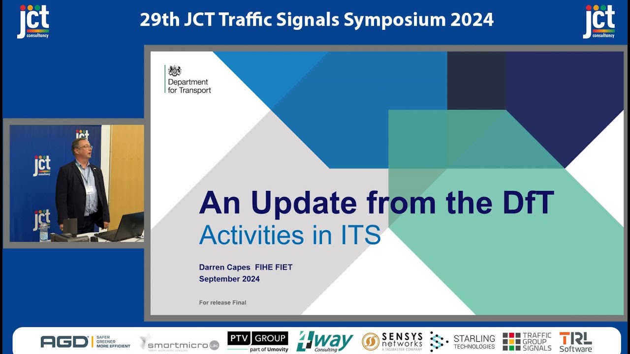 Update on funding for traffic signal and control systems and traffic management - Darren Capes - DfT