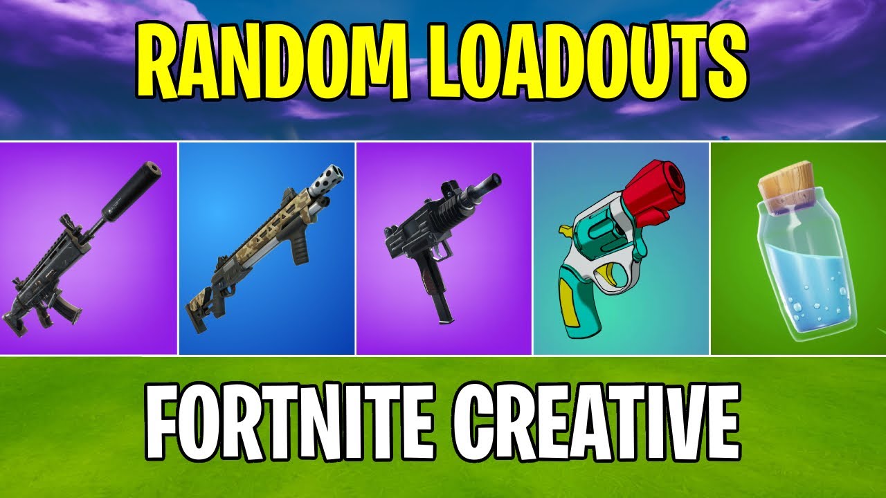 Как создать случайные комплекты снаряжения в Fortnite Creative