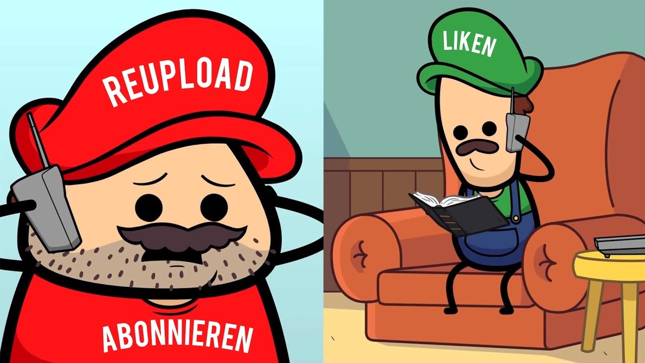 Helmut als Super Mario