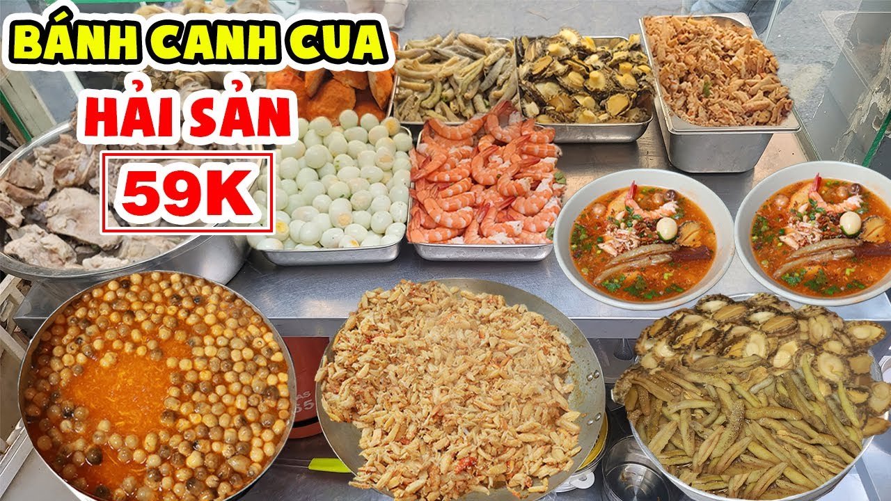 Chất Lượng Tô Bánh Canh Cua 59K Với Dàn Topping Hải Sản Bổ Dưỡng Nhất Sài Gòn Nép Mình Ở Hẻm Vắng