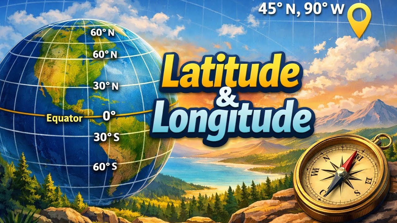 @SkillExa01 🌍 Unlock the Secrets of the World: Latitude & Longitude Explained! 📍