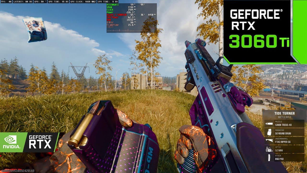 Call of Duty Warzone VERDANSK  Ryzen 7 5800X3D - RTX 3060TI 1440p NATIVE no scaling/sharpening