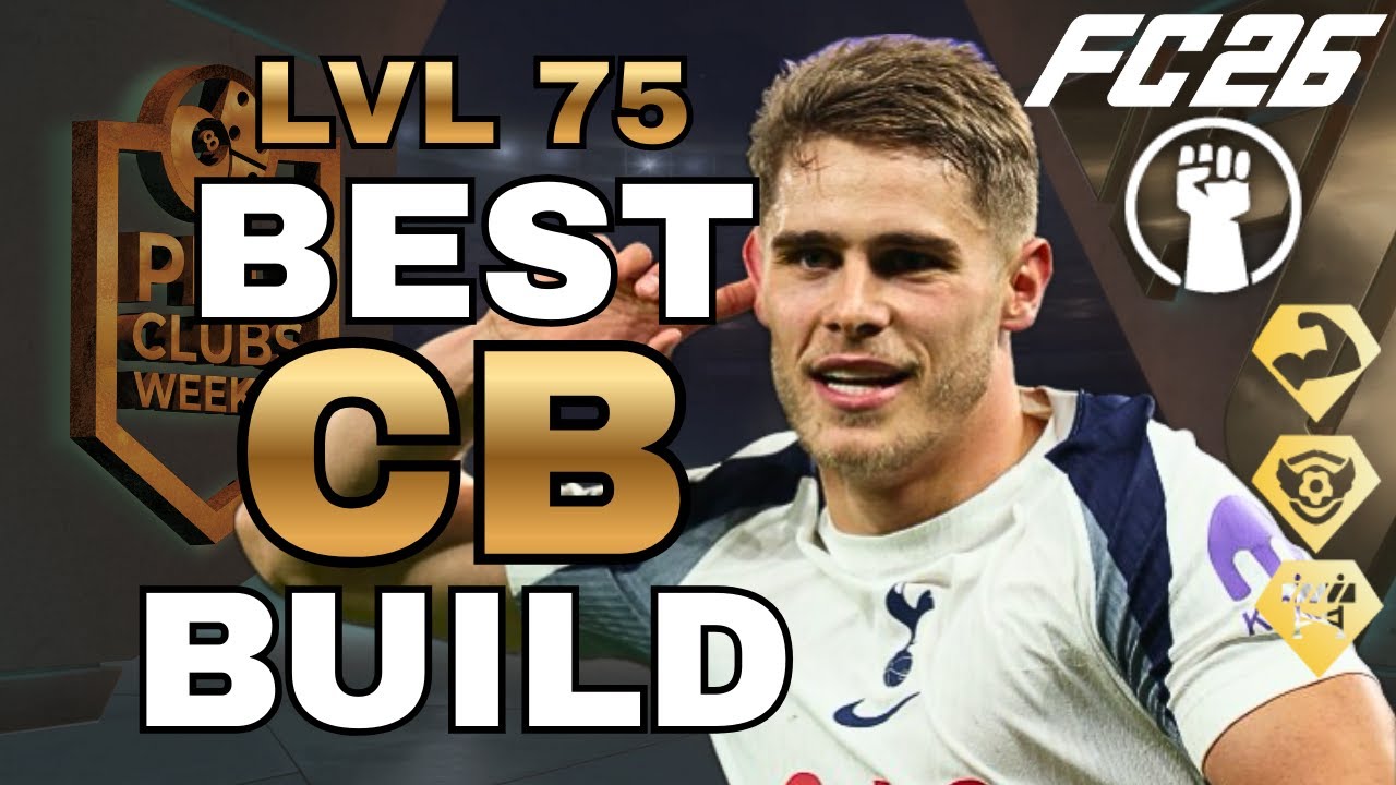 ЛУЧШИЙ ЦЕНТРАЛЬНЫЙ ЗАЩИТНИК *МАКСИМАЛЬНЫЙ УРОВЕНЬ 75* | EA SPORTS FC 26 CLUBS BALLER BUILD