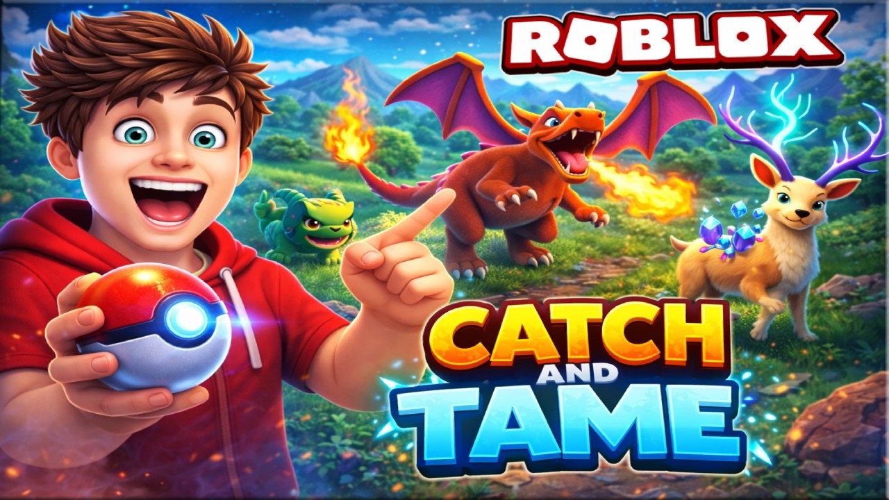 I Caught & Tamed RARE Creatures in Roblox! (Catch and Tame)