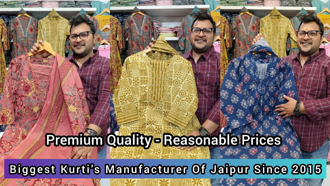 😍Buy Direct From Premium Quality Manufacturers Of Jaipuri Suits - Cordsets & Tops😍