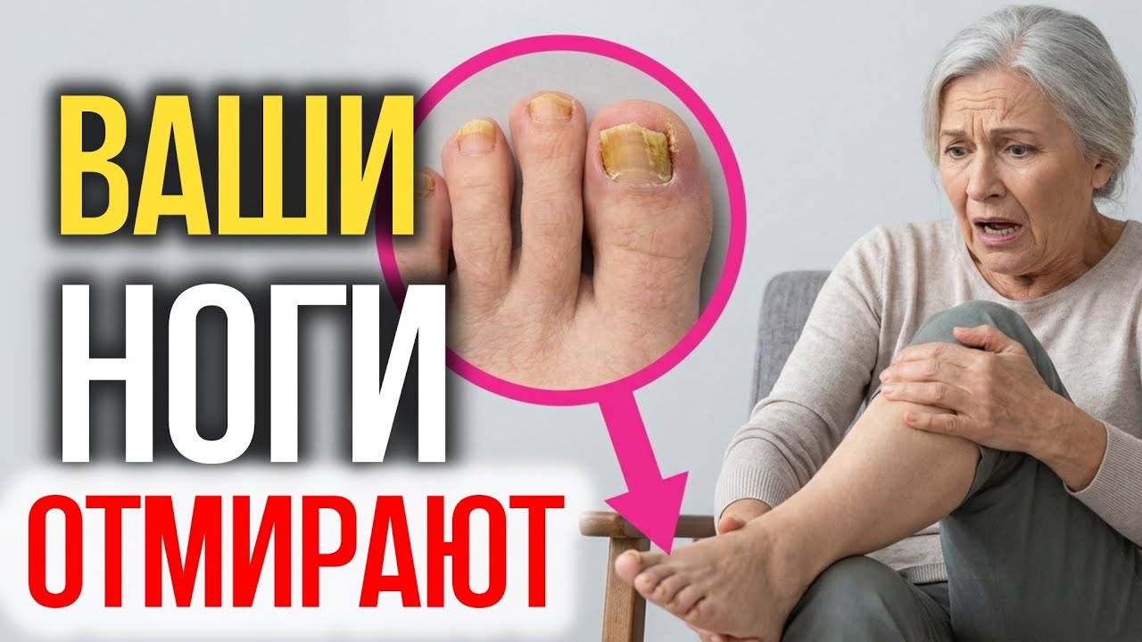 НОГИ УМИРАЮТ ПЕРВЫМИ! Пожилые, срочно  спасайте свои ноги ПОКА НЕ ПОЗДНО!