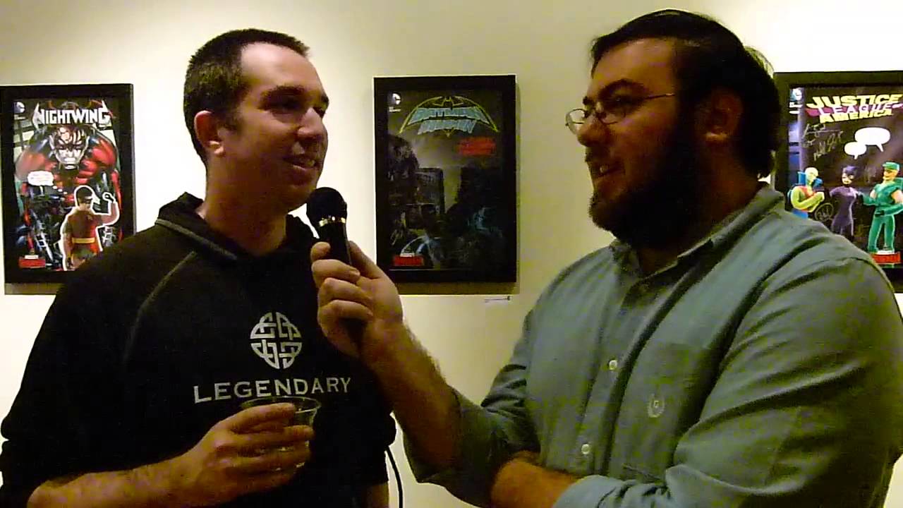 Matt Senreich Robot Chicken DC Comics Art Show Interview