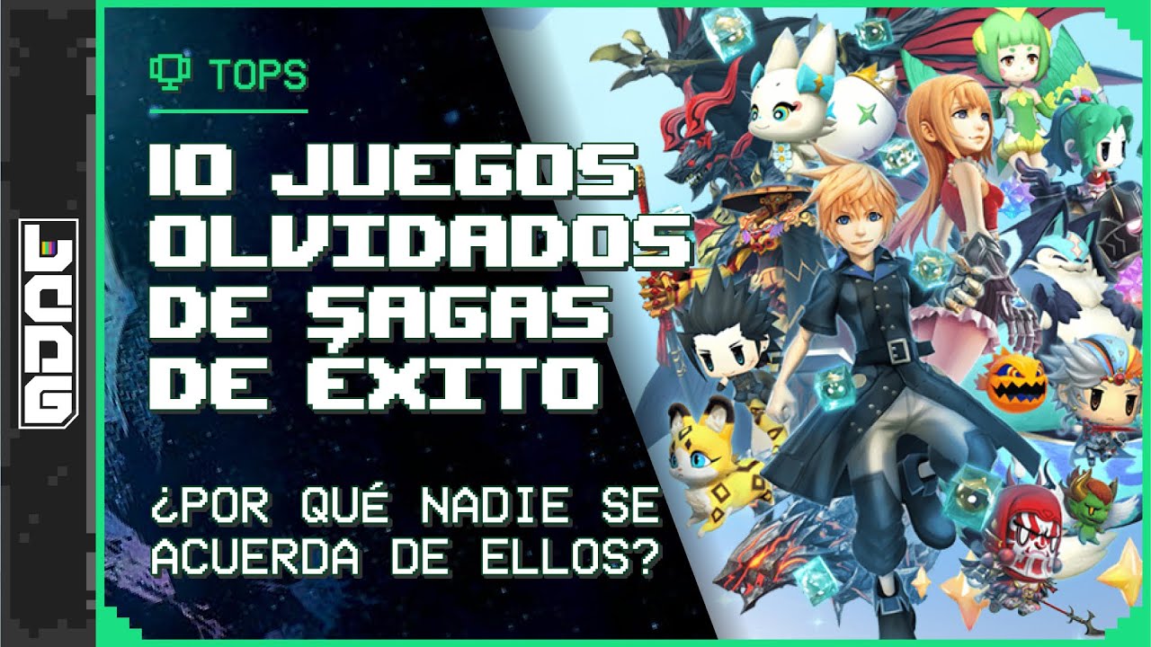10 VIDEOJUEGOS que NADIE RECUERDA de SAGAS que TODO EL MUNDO CONOCE