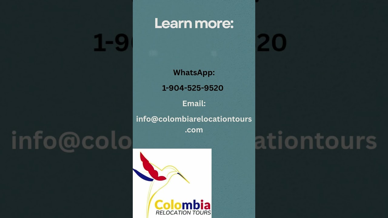 learn about our all-inclusive guided tours. Colombiarelocationtours.com 