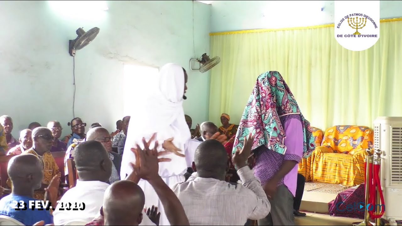 EGLISE DE PATMOS DIEUDONNE DE COTE D'IVOIRE_L'ENSEIGNEMENT DU SEIGNEUR JESUS-CHRIST DU 23/02/2020