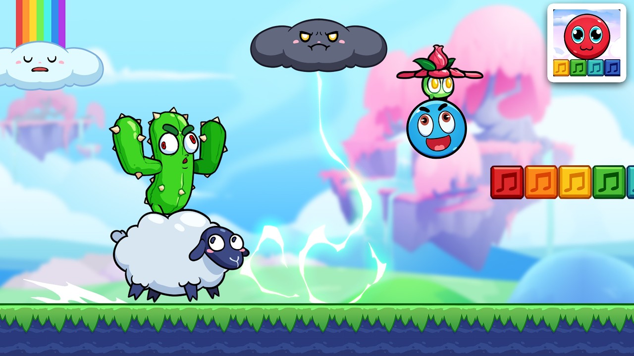 Ball W: Roll to Miracle Island - iOS Android Gameplay