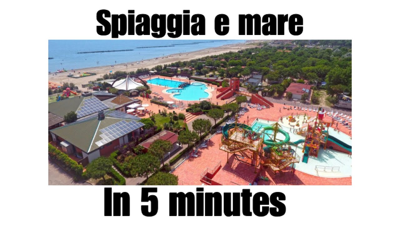 Camping Spiaggia e Mare in Italy | water slides and more