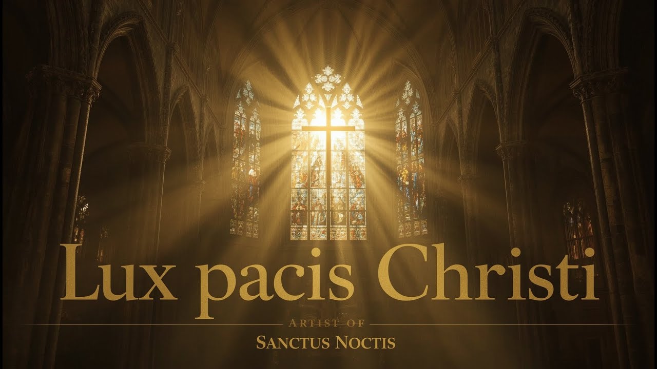 Lux pacis Christi - Sanctus Noctis  (Epic Gregorian & Symphonic Lyric Video)