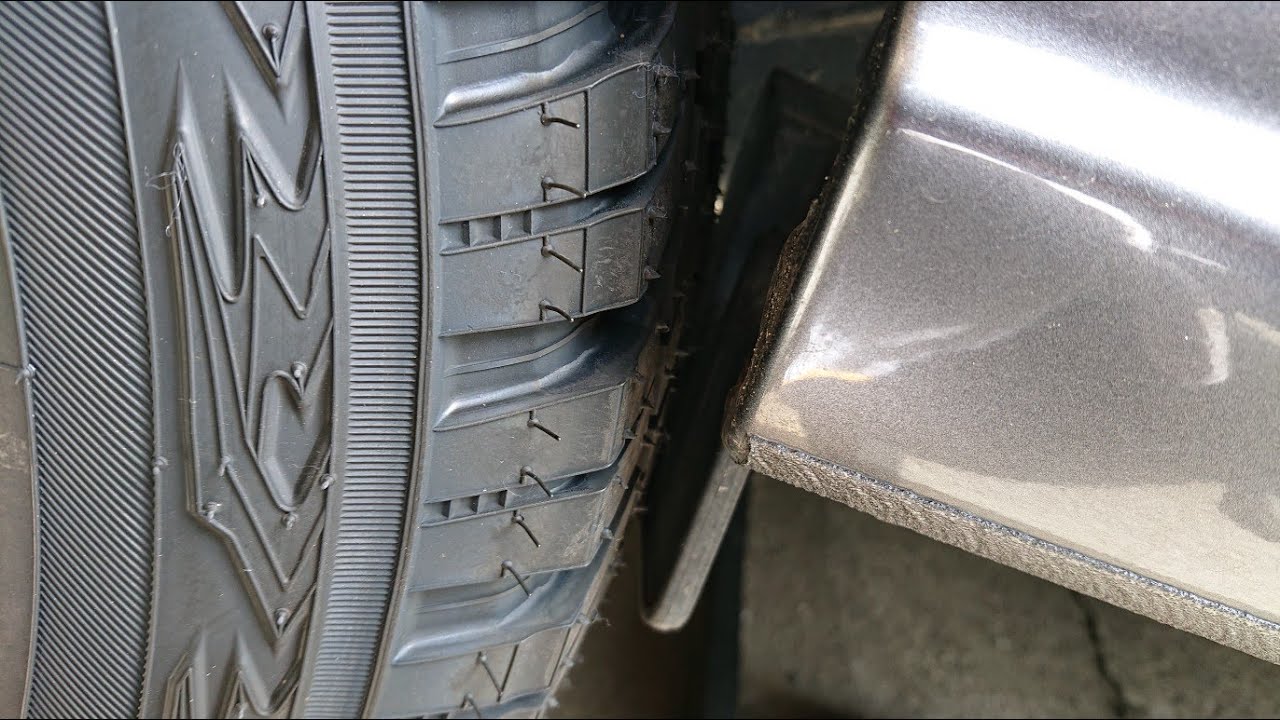 ノーマル車高の(4WD)N-VANにジオランダーX-AT履かしてみた