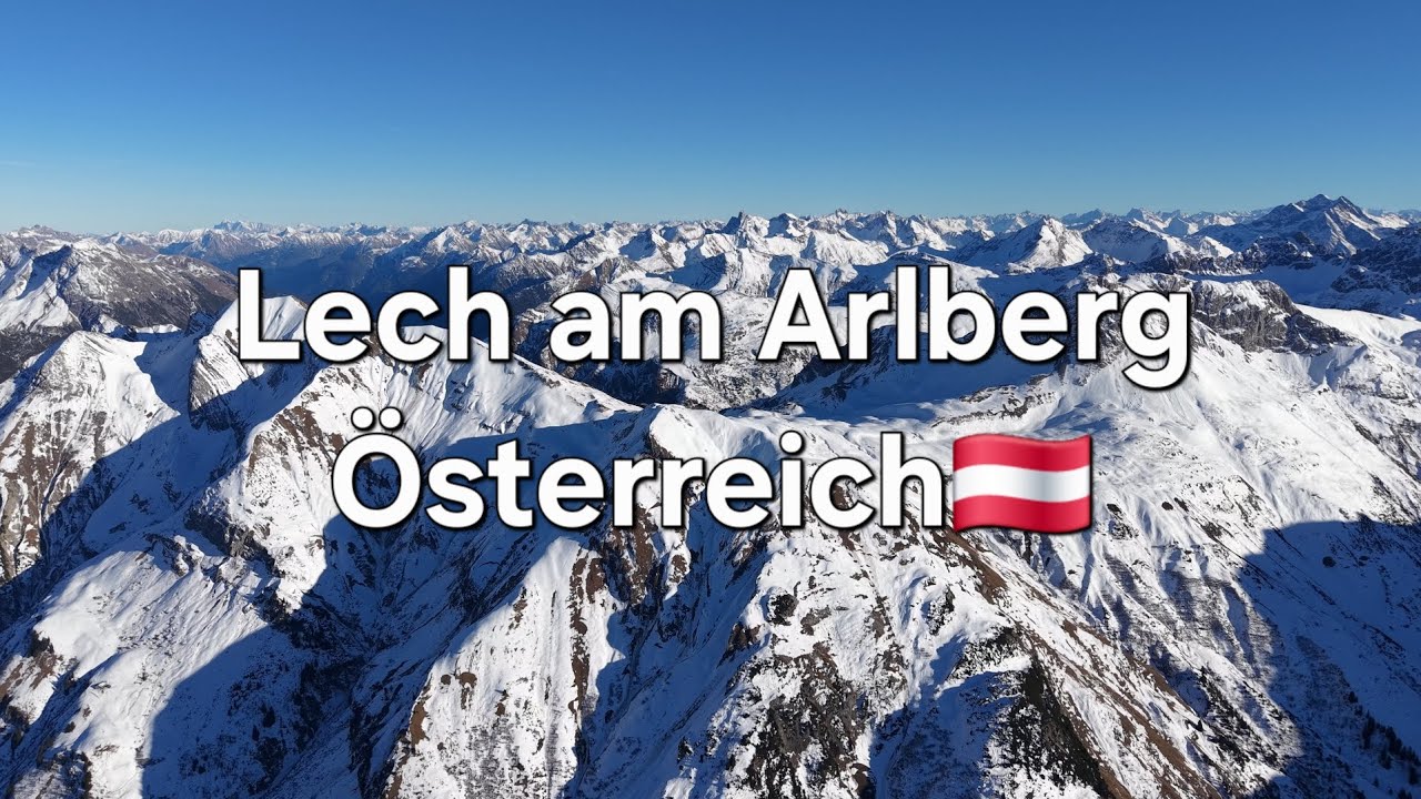 Lech am Arlberg,Austria🏔🇦🇹#austria #lechamarlberg #dji #drone #4k