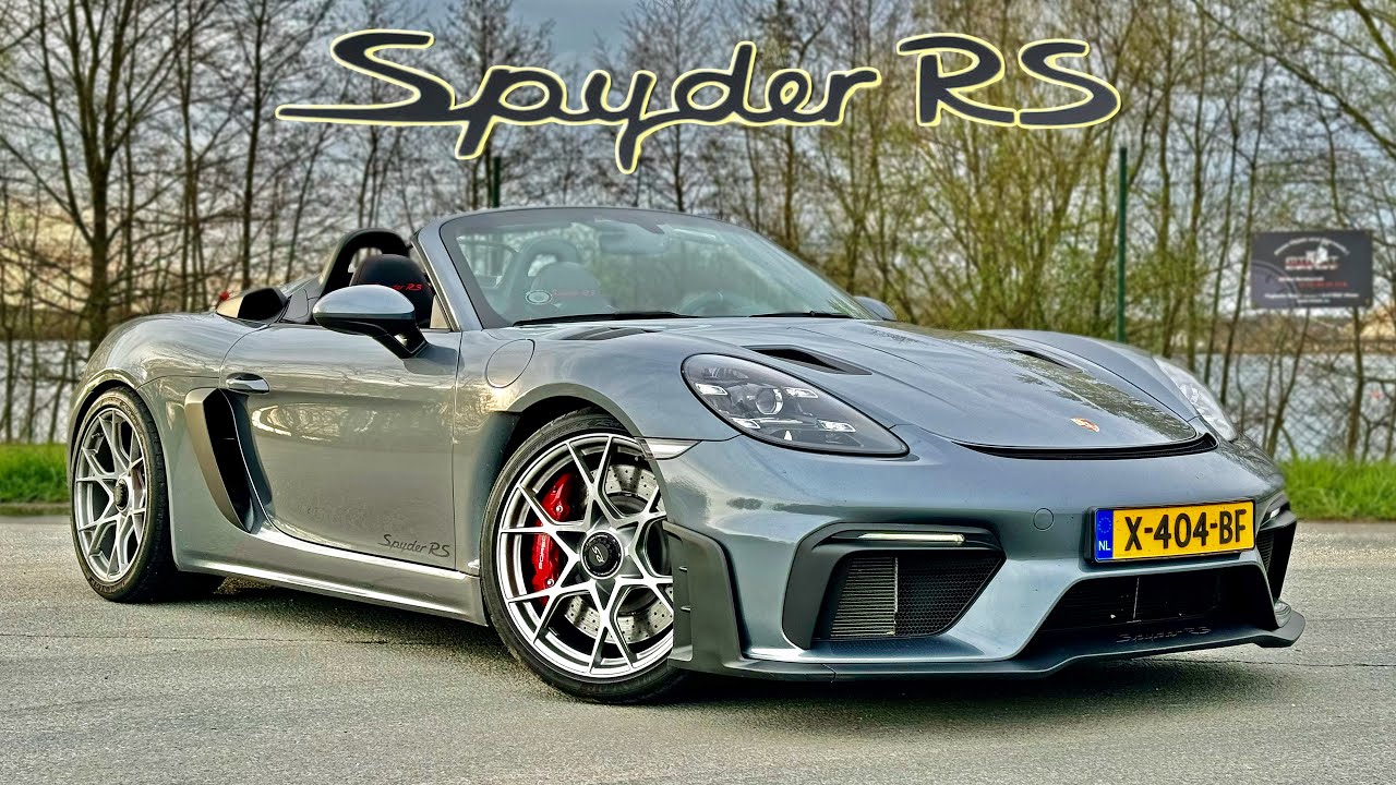 Porsche 718 Spyder RS // REVIEW on Autobahn