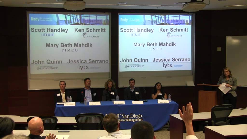 Rady School of Management, UCSD- Executive Recruiter Panel