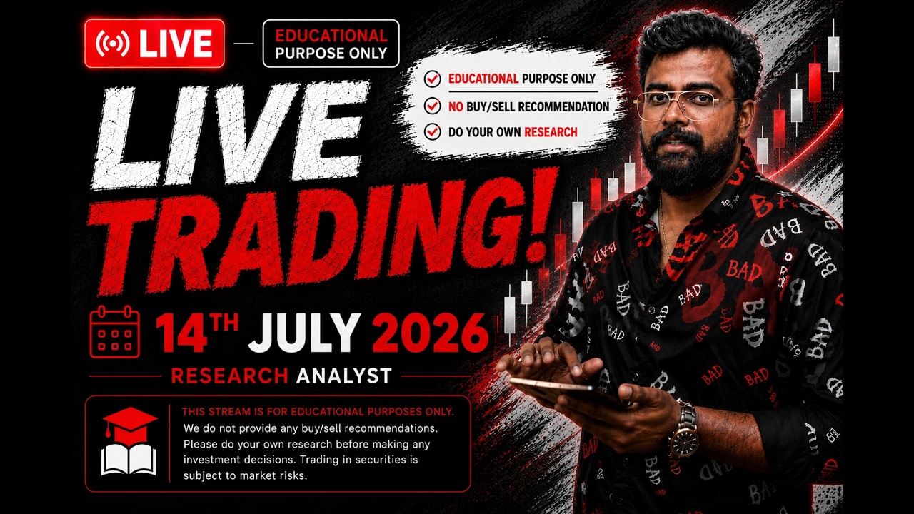 ## 📈 Live Market Analysis | Educational Session Only