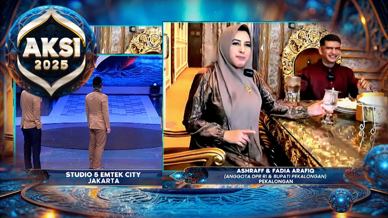 Serunya Suasana Grebeg Sahur! Di Rumah Bupati Pekalongan Fadia Arafiq & Ashraff! | Aksi&nbsp;Indosiar