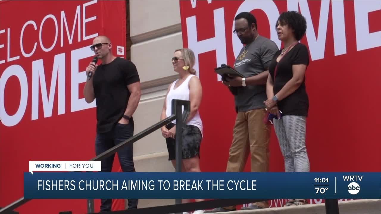 Fishers church aiming to break the cycle