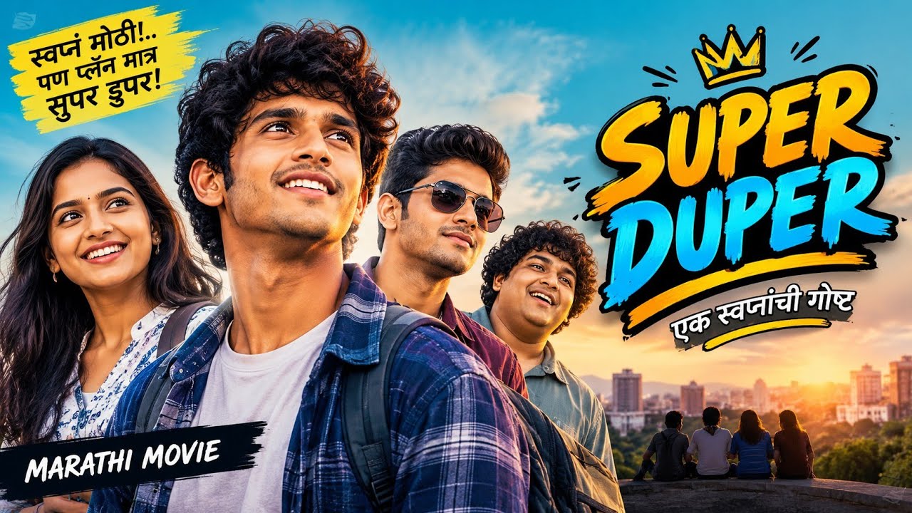 Super Duper Marathi Movie | Full Movie | Comedy, Drama & Friendship | Marathi Film📝 
