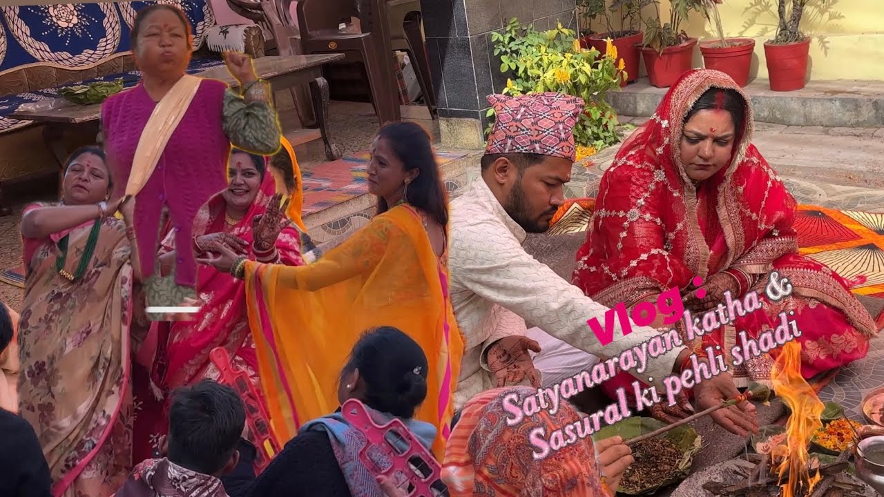 Hamari Shadi ke agle din sasural ki shadi shuru 😅 |Nepali Punjabi Vlogs 