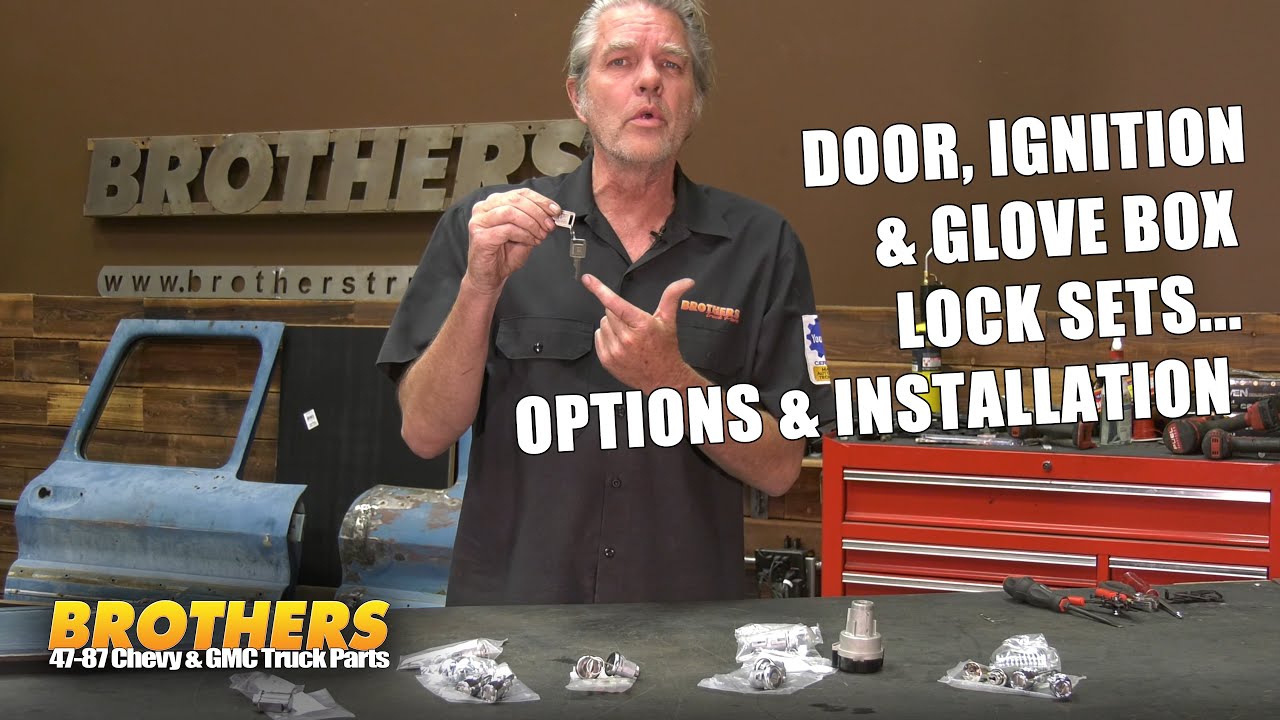 1947-87 Chevy & GMC Truck Door, Ignition & Glove Box Locks/Cylinders/Tumblers