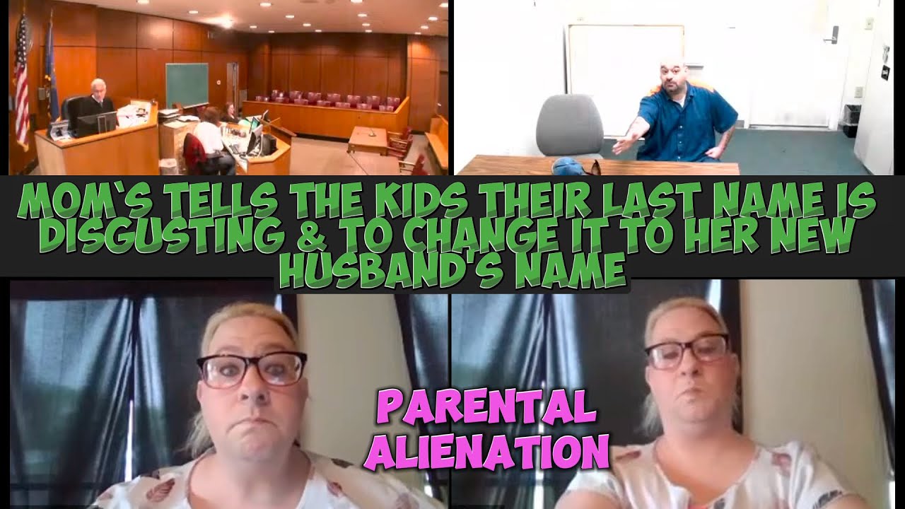 Mom`s Tells the Kids Their Last Name Is Disgusting & to Change It to Her New Husband's Name