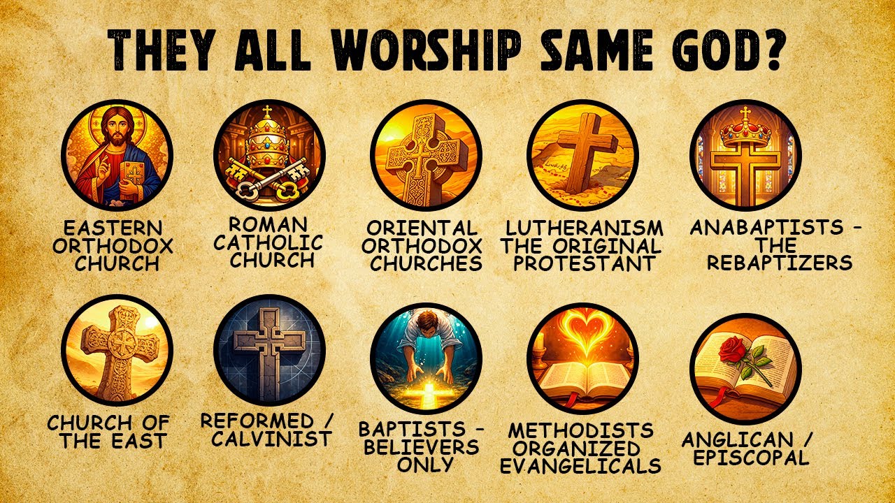 Every Christian Denomination Explained in 35 Minutes