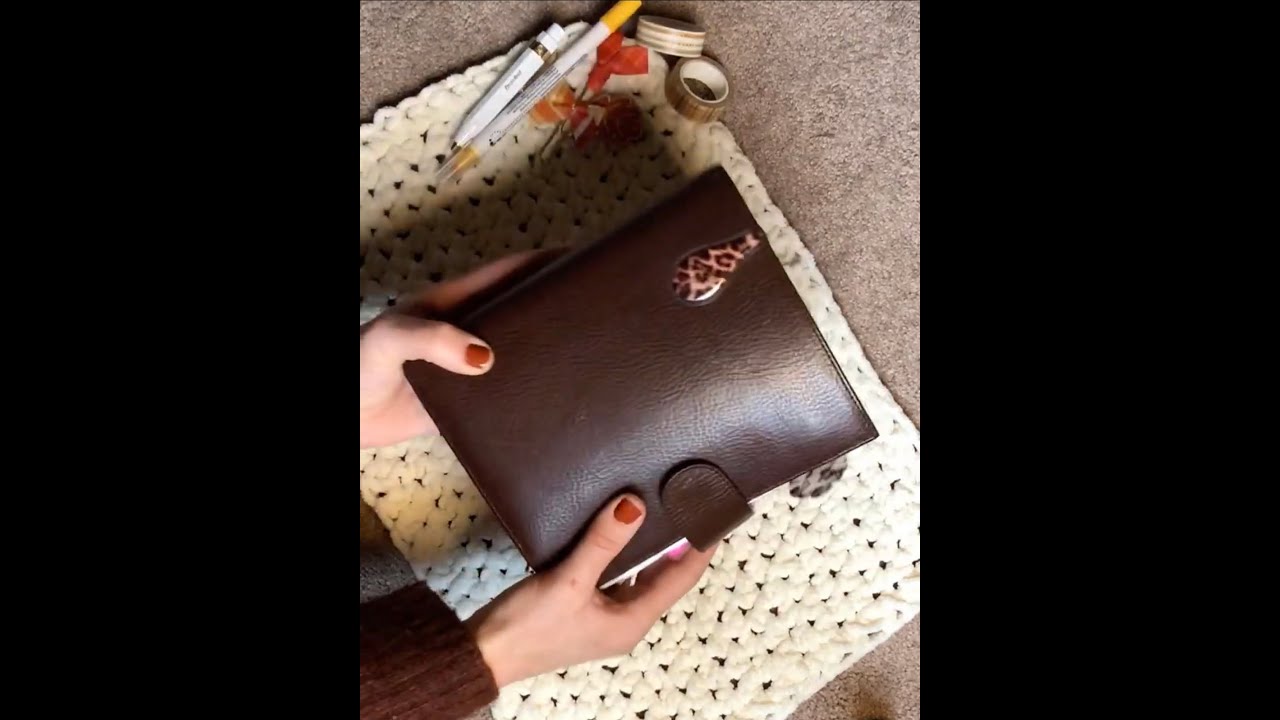 Personal Wide Rings Gillo Compagna Set Up and Flip Through