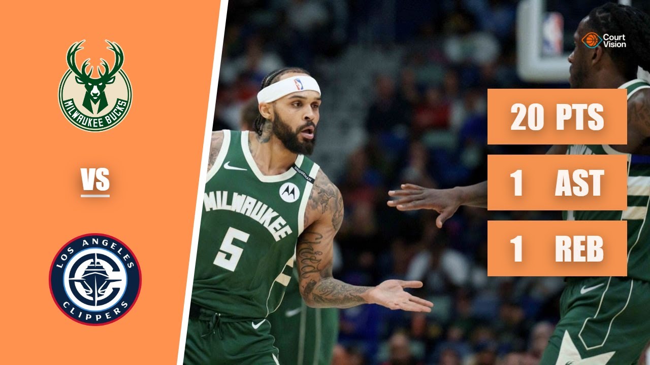 Gary Trent Jr. - 20 Points, 6 Three-Pointers, 1 Assist vs Clippers - 2025-26 Regular Season