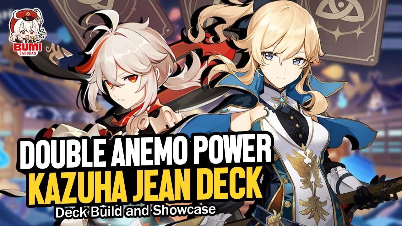 Kazuha Jean as Anemo Battery! | Genshin TCG