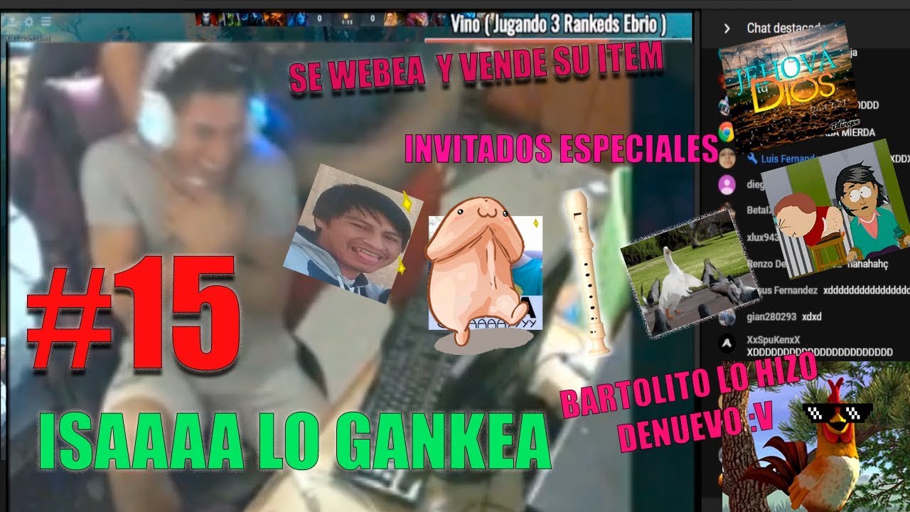 MEJORES MOMENTOS DEL STREAM DE SIDERAL #15  ISAA LO GANKEA / 120 COCOS POR EL ANUBIS