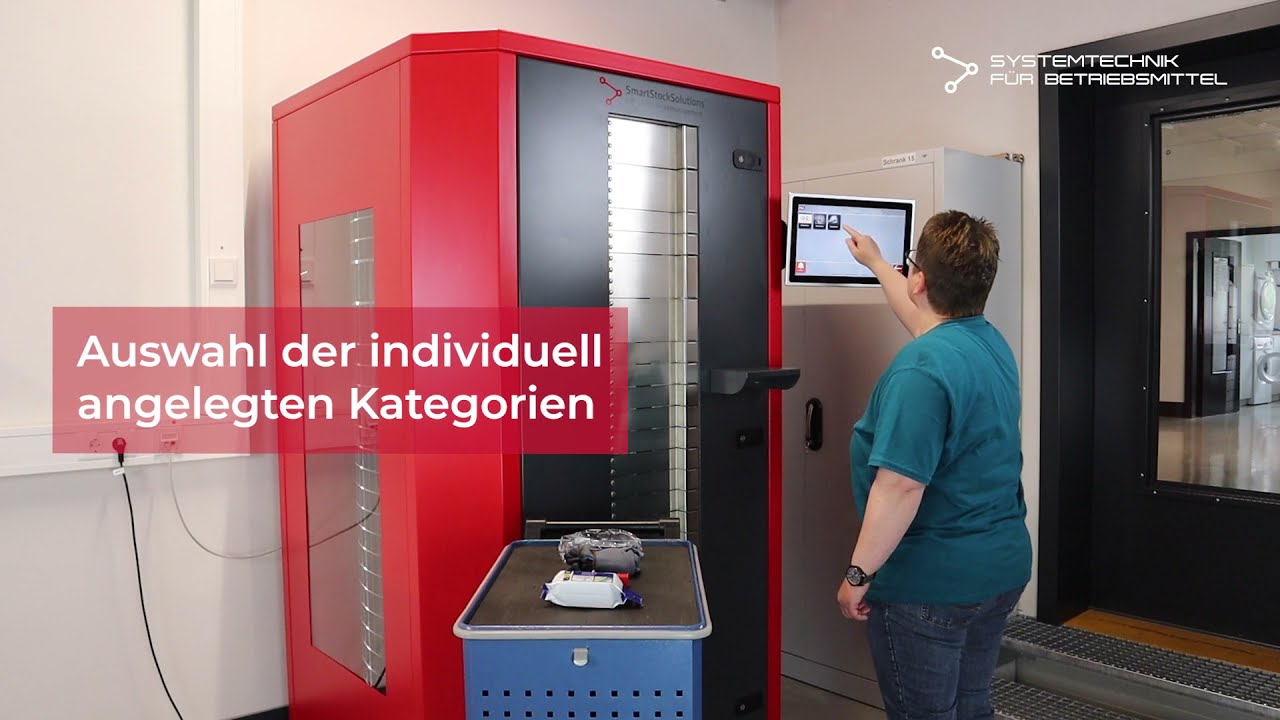 Tool Management: Betriebsmittel im Rondell verwalten – Ausgabeautomat – www.stb-system.de