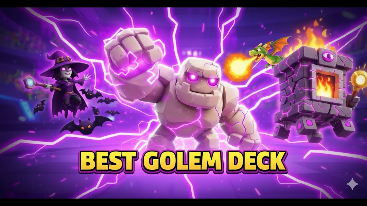 GOLEM DECK THAT CARRIED MY END SEASON PUSH 💀🔥