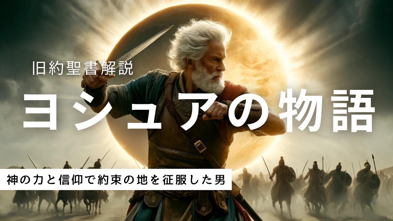 モーセの後継者ヨシュアの物語｜神の力と信仰で約束の地を征服した男