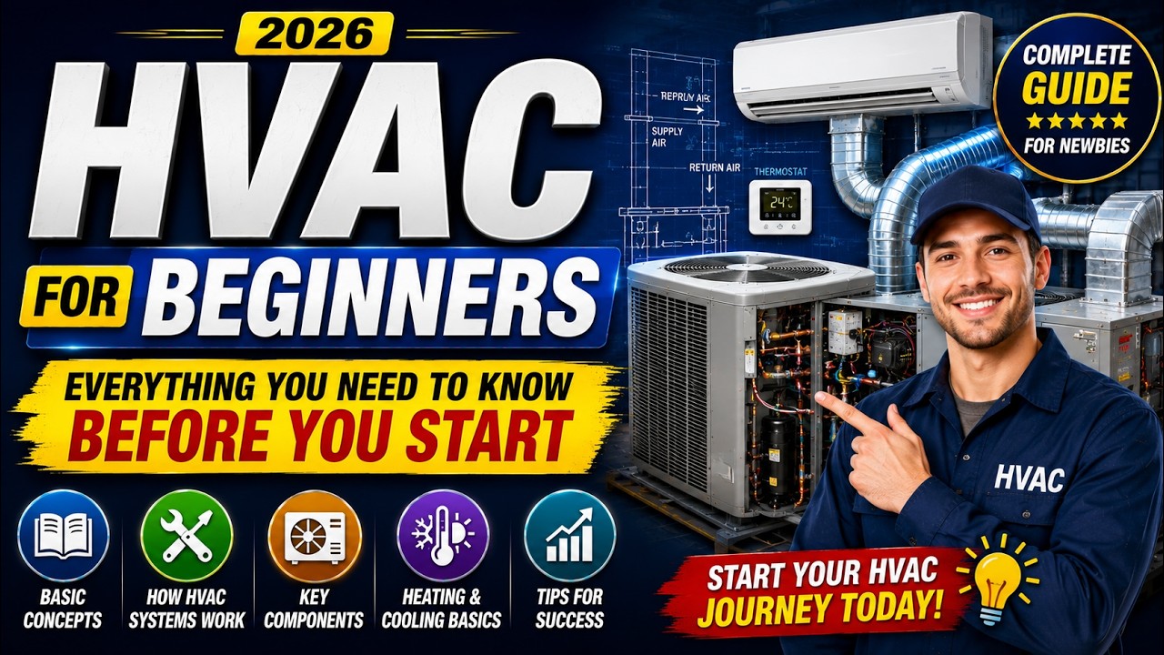 HVAC for Beginners | Everything You Need to Know Before You Start (2026)