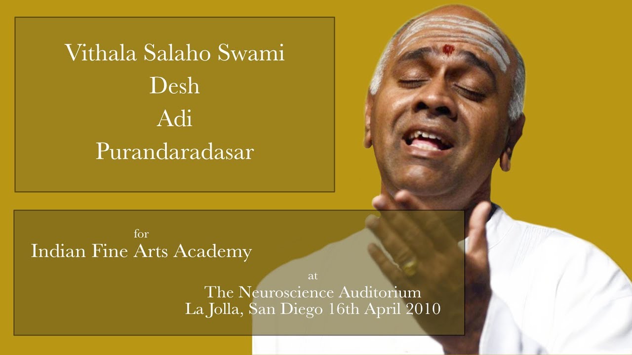 Vithala Salaho - Desh - Adi - Purandaradasar