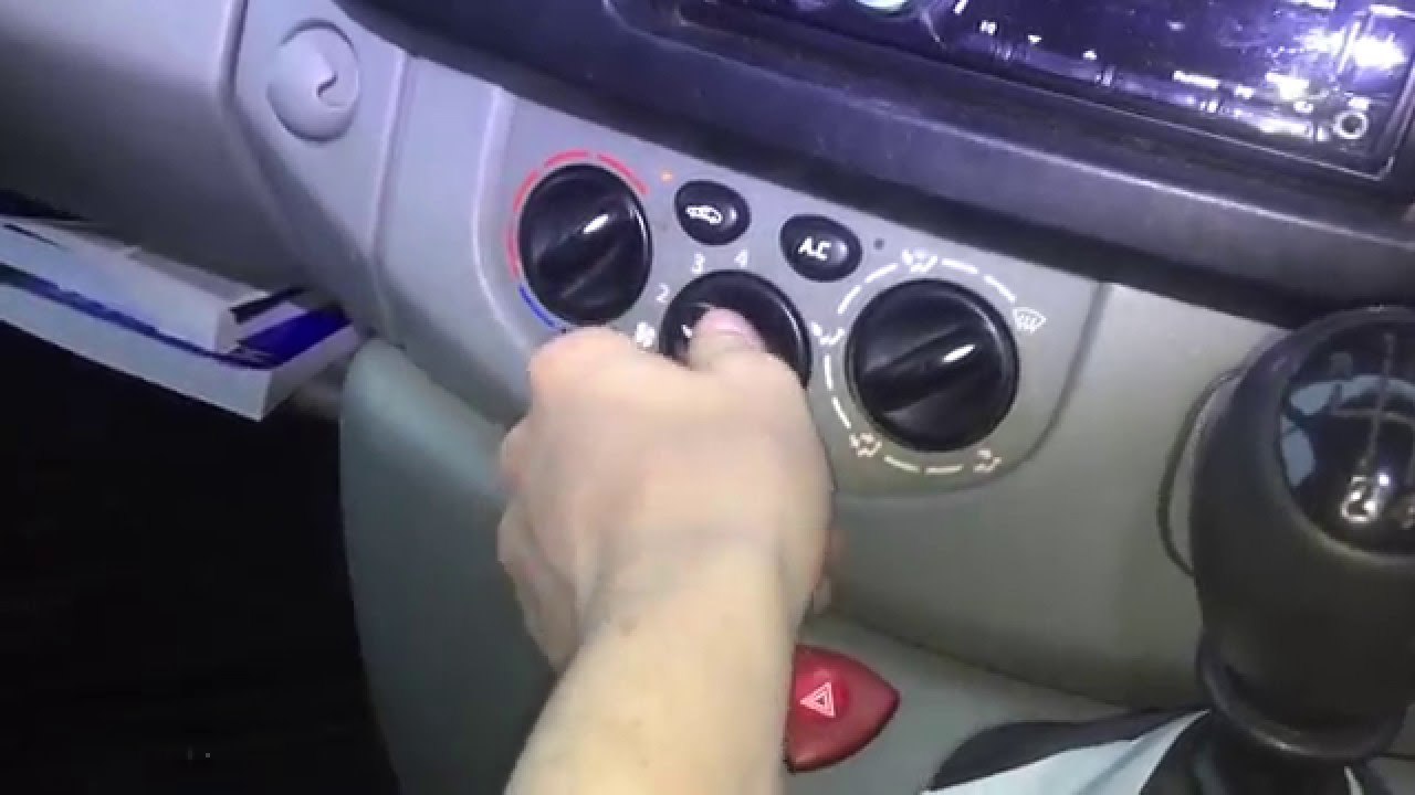 Renault Trafic Heater Resistor Replacement