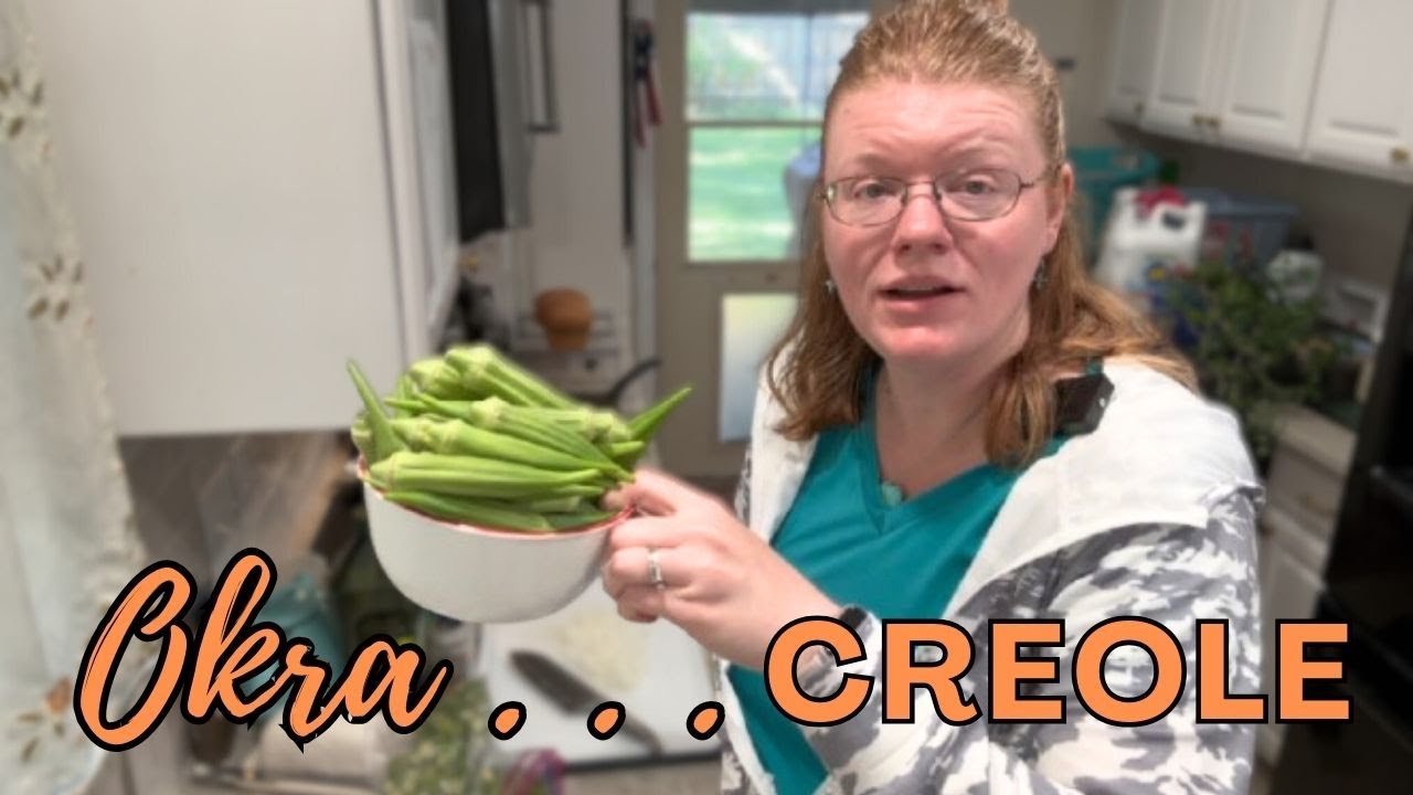 Using Our Abundant Okra Harvest!