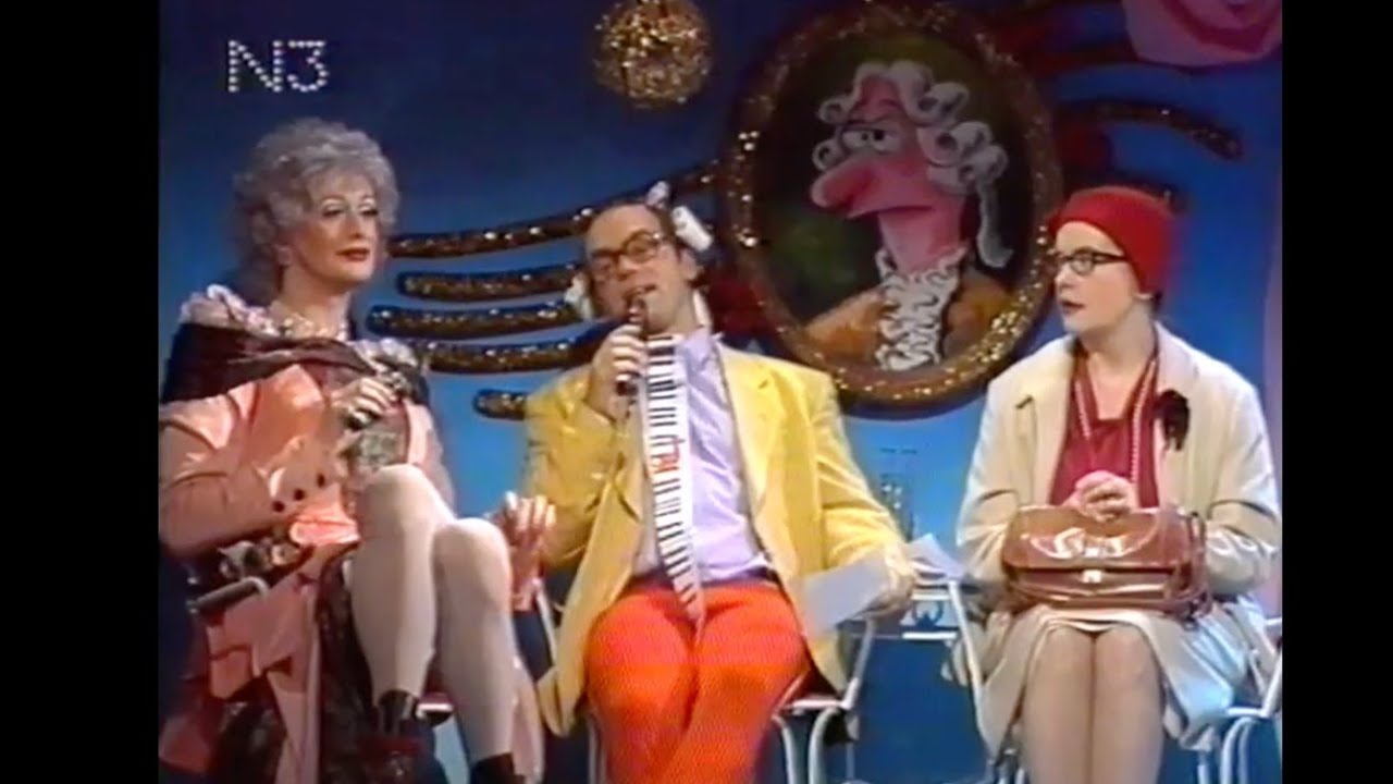 Die Schmidt Mitternachtsshow mit Herrn Schmidt, Frau Jaschke und Lilo Wanders im März 1991