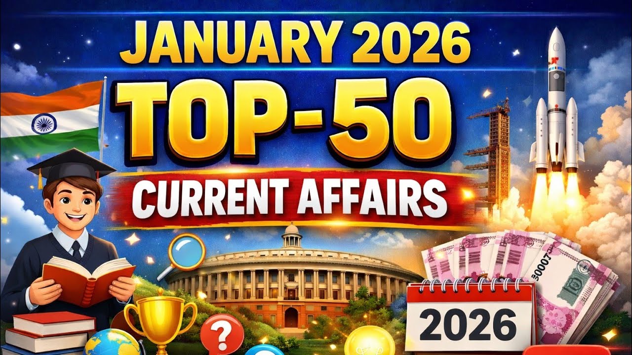 January month 2026 Current Affairs || Today Current Affairs || @AMCompetitiveExamsjhs 
