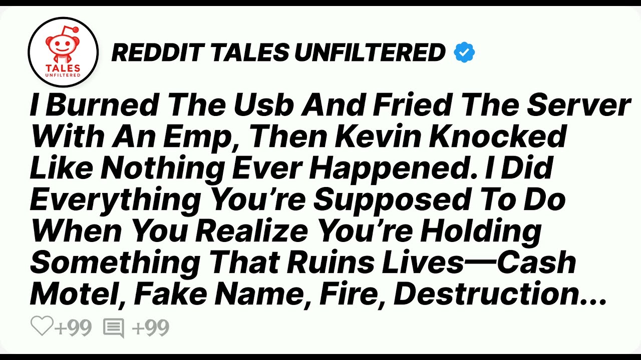 I Burned The Usb And Fried The Server With An Emp, Then Kevin Knocked Like Nothing Ever Happened
