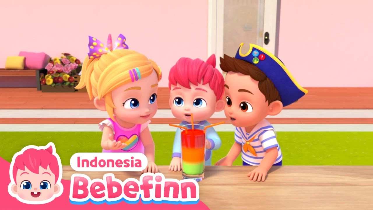 Jus Buah dan lain | Fruit Juice Song | Kumpulan Lagu Anak | Bebefinn Bahasa Indonesia