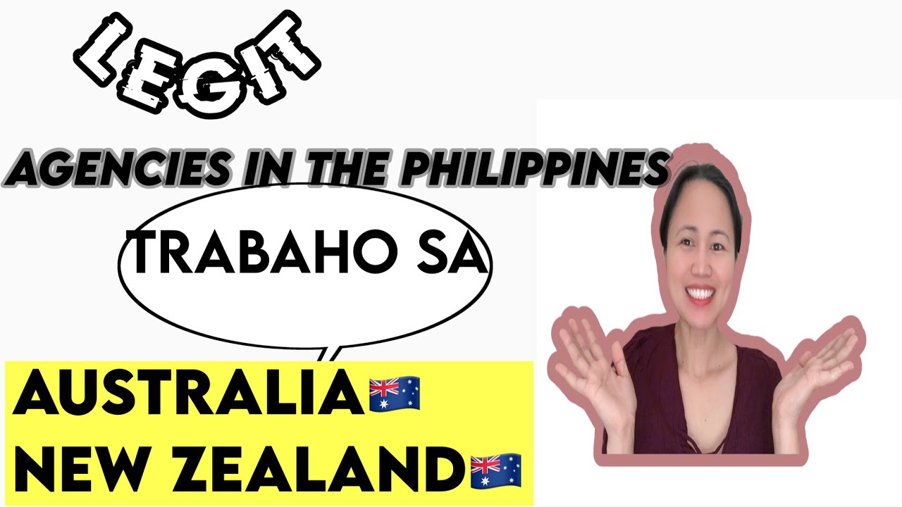 TOP 4 LEGIT AGENCIES PHILIPPINES | WORK HIRING TO AUSTRALIA 🇦🇺AND NEW ZEALAND🇳🇿