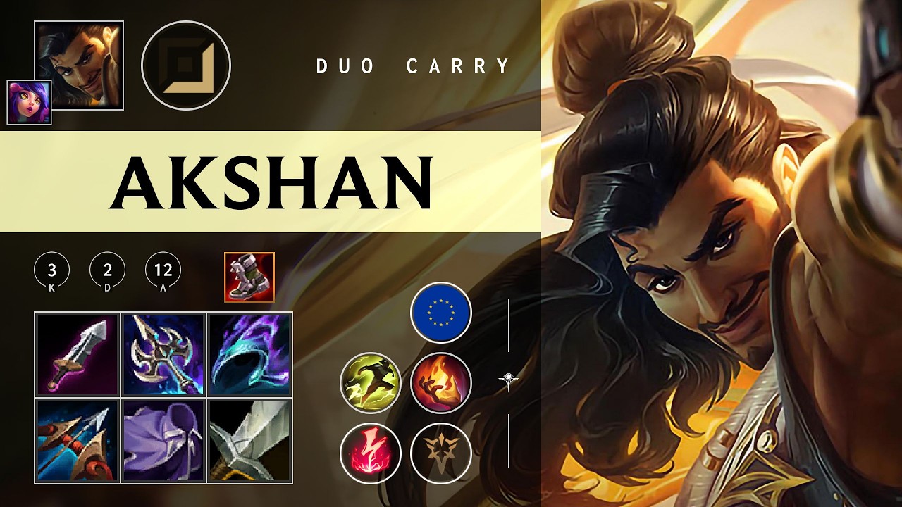 Akshan ADC vs Aphelios - EUW  Patch 26.03